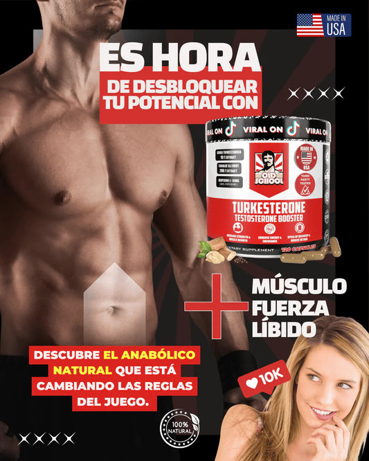 TURKESTERONA- Anabolico natural sex + REGALO 🎁